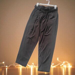 7th Avenue by NYC Tie Front Cigarette Pant Brown Color- XS